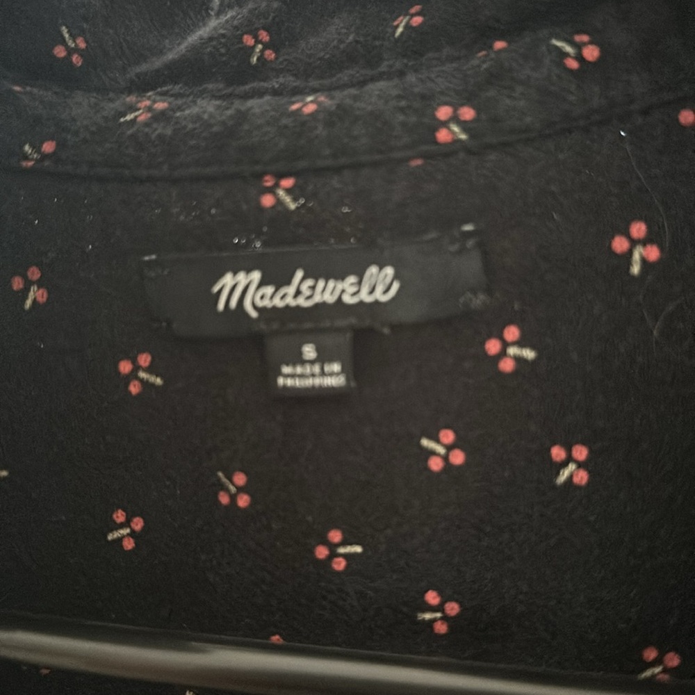Madewell patterned button down - Picture 2 of 3